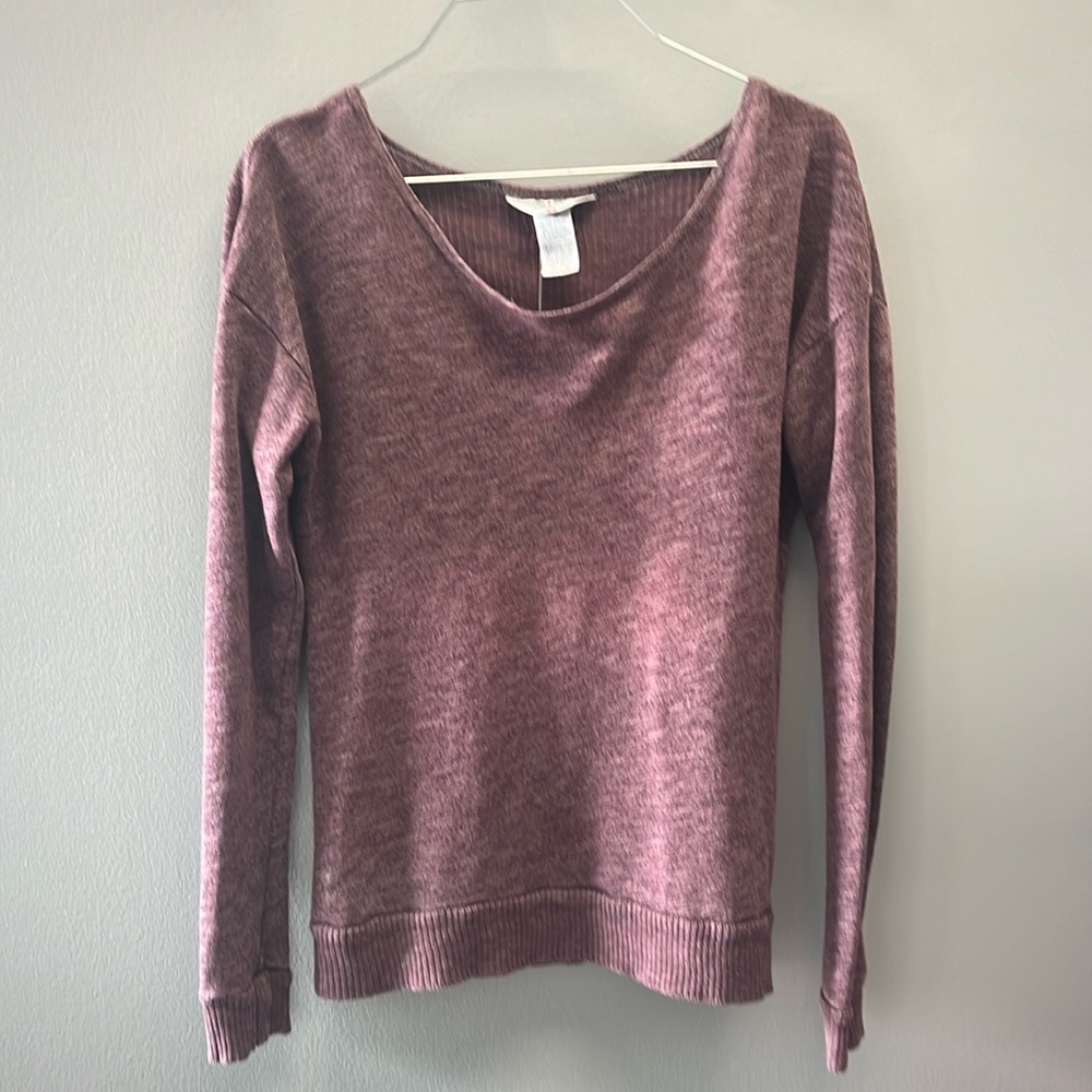 Hard tail maroon sweatshirt